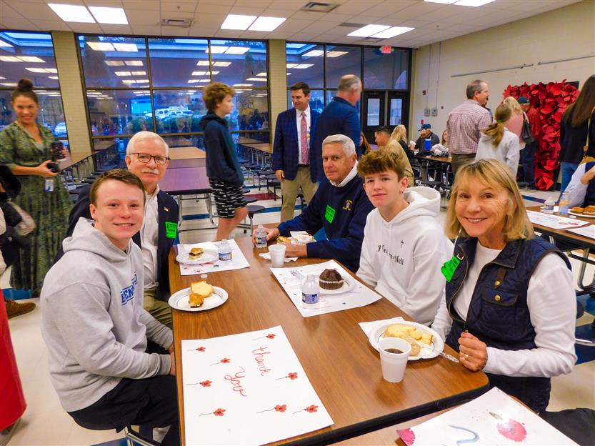 Students celebrate Veterans Day